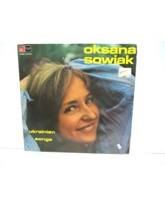 OKSANA SOWIAK UKRANIAN SONGS VINYL RECORD COLLECTORS RARE 20 21010-3