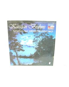 KARAJAN BRAHMS SYMPHONY NO 1 WIENER PHILARMONIKER VIV 35 VINYL RECORD