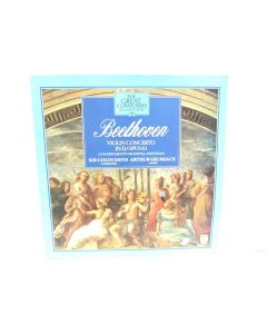 BEETHOVEN VIOLIN CONCERTO IN DOPUS 61 COLIN DAVIS ARTHUR GRUMIAUX 410 VINYL 