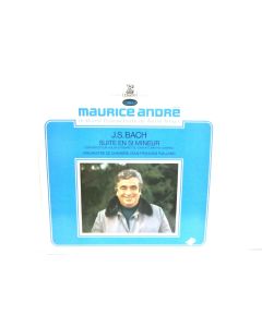 MSURICE ANDRE JS BACH SI MINER CONCERTO POUR VIOLIN&TROMPETTE VINYL RECORD