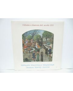 VILLOTTE E CHANSON DEL SECOLO XVI TAVOLATA POLIFONICA BOLOGNESE ADONE VINYL 