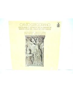 CANTO GREGORIANO ESCOLANIA Y SCHOLA DE LA ABADIA DE SANTA CRUZ LOS CAIDOS VINYL