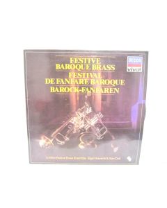 FESTIVE BARAQUE BRASS LONDON FESTIVAL BRASS ENSEMBLE ELGAR HOWARTH ALAN VINYL