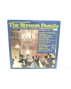 THE STRAUSS FAMILY PHILADELPHIA ORCHESTRA EUGENE ORMANDY VINYL RECORD