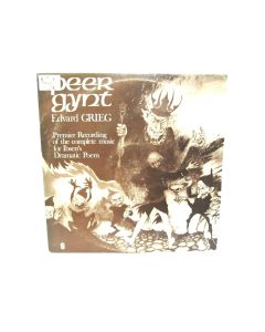 PEER GYNT EDWARD GRIEG IBSEN'S DRAMATIC POEM TWO RECORD SET R 06696-7 VINYL