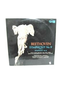 BEETHOVEN SYMPHONY NO 9 CHORAL & NO 8  WILLEM VAN OTTERLOO 2 RECORD SET VINYL
