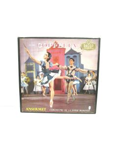 DELIBES COPPELIA ANSERMET L'ORCHESTRE DE LA SUISSE ROMANDE 2 RECORD SET VINYL
