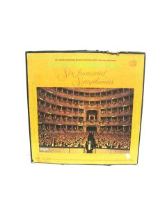 SIX IMMORTAL SYMPHONIES  LONGINES SYMPHONETTE SOCIETY 3 RECORD BOX SET VINYL 