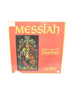 MESSIAH HANDEL CONDUCTED MALCOLM SERGENT 3 RECORD BOX SET VINYL RECORD