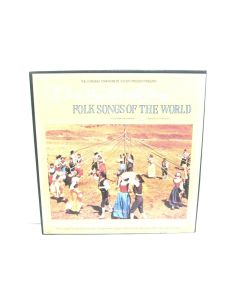 FOLK SONGS OF THE WORLD LONGINES SYMPHONETTE SOCIETY 3 RECORD BOX SET VINYL