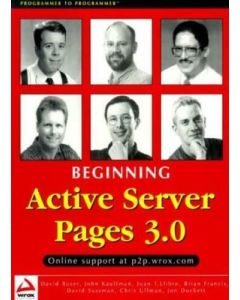 BEGINNING ACTIVE SERVER PAGES 3.0 CHRIS ULLMAN
