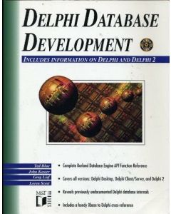 DELPHI DATABASE DEVELOPMENT JOHN KASTER
