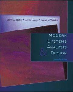 MODERN SYSTEMS AND DESIGN JEFFREY HOFFER TEXTBOOK ORACLE EDITION WORLD STUDENT