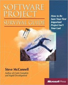 SOFTWARE PROJECT SURVIVAL GUIDE STEVE MCCONNELL