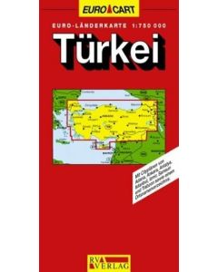 TURKEI 1 : 800 000 RV EURO CART GEOCENTER EURO MAP TURKEY ANKARA 2001