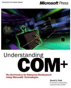 UNDERSTANDING COM+ DEVELOPER TECHNOLOGY DAVID PLATT Programming Reference Book