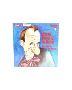 JIMMY DURANTE ON RADIO THE SCHNOZZ IN PERSON VINYL RECORD MR-1080 