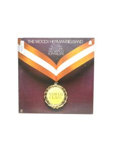 THE WOODY HERMAN BIG BAND VINYL RECORD AL COHN MED FLORY SAL NISTICO FLIP