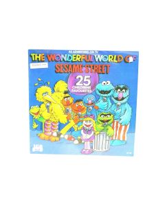 THE WONDERFUL WORLD OF SESAME STREET 25 CHILDREN FAVOURITES VINYL RECORD JB 128