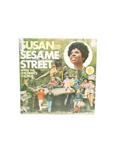 SUSAN SINGS SONGS FROM SESAME STREET WITH CHILDREN'S CHORUS VINYL RECORD SPS 584