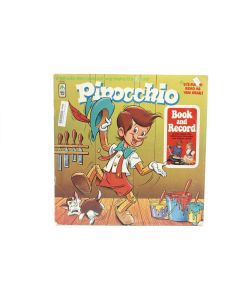 PINOCCHIO BOOK AND VINYL RECORD BR 503