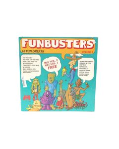 FUNBUSTERS 16 FUN GREATS VOLUME 2 VINYL RECORD JB 217