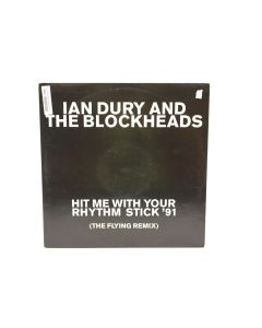IAN DURY AND THE BLOCKHEADS HIT ME WITH YOUR RHTHM STICK VINYL RECORD 91 FLYRX 1