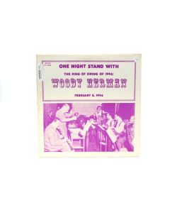 WOODY HERMAN ONE NIGHT STAND WITHKING OF SWING OF 1946 VINYL RECORD LP-1065