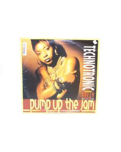 TECHNOTRONIC PUMP UP THE JAM VINYL RECORD 565 FEATURING FELLY