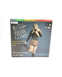 TO SIR WITH LOVE VINYL RECORD SOUNDTRACK MOTION PICTURE FILM MOVIE A 2003 RARE