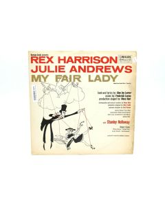 REX HARRISON JULIE ANDREWS MY FAIR LADY VINYL RECORD RBL 1000
