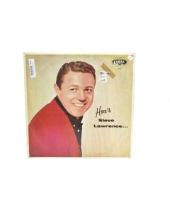 HERE'S STEVE LAWRENCE VINYL RECORD CL-7618