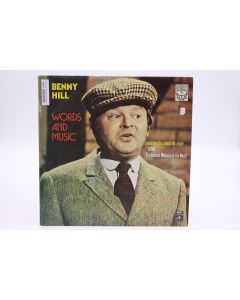 BENNY HILLS WORDS AND MUSIC VINYL RECORD LP SOEX 9868