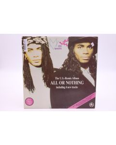 MILLI VANILLI ALL FOR NOTHING VINYL RECORD LP 209979