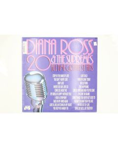 DIANA ROSS & THE SUPREMES 20 ALL TIME GRATEST HITS VINYL RECORD LP JB 259