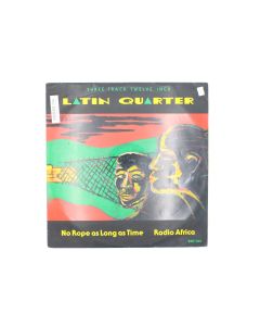 LATIN QUARTER NO ROPE AS LONG AS TIME RADIO AFRICA VINYL RECORD LP RHT 105