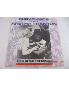 EURYTHMICS AND ARETHA FRANKLIN VINYL RECORD LP TDS 296