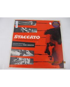 STACCATO SOUNDTRACK TV JOHN CASSAVETES ELMER BERNSTEIN VINYL RECORD LP ST 1287