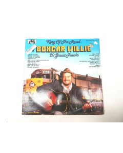 KING OF THE ROAD BOXCAR WILLIE 20 GREAT TRACKS JB VINYL RECORD 064 RARE