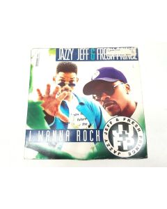 JAZZY JEFF & FRESH PRINCE I WANNA ROCK VINYL RECORD 012414220219 COLLECTORS RARE