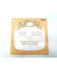 RICHARD RODGERS VICTORY AT SEA BERNSTEIN WEST SIDE VINYL RECORD RDM-SP2 RARE