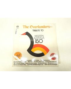 THE OVERLANDERS TRIBUTE TO WESTERN AUSTRALIA VINYL RECORD 150 EMS 7155 RARE