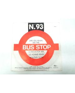 N93 BUS STOP ARE YOU READY DO THE BUS STOP VINYL RECORD 547 COLLECTORS RARE