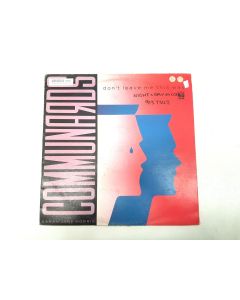 COMMUNARDS DON'T LEAVE ME THIS WAY WITH SARAH JANE VINYL RECORD 886 077-1 RARE