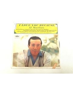 AL MARTINO I LOVE YOU BECAUSE VINYL RECORD T-1914 COLLECTORS RARE