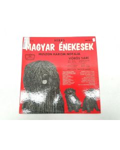HIRES MAGYAR ENEKESEK HUZSON HAROM NOTAJA VOROS SARI VINYL RECORD HAZAM-535 RARE