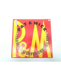 PAT & MICK I HAVEN'T STOPPED DANCING YET VINYL RECORD LMD 620 COLLECTORS RARE