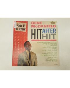 GENE MCDANIELS HIT AFTER HIT VINYL RECORD LP LRP-3258