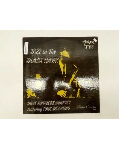 DAVE BRUBECK QUARTET JAZZ AT THE BLACKHAWK VINYL RECORD LP F-1537 3-210
