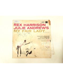 MY FAIR LADY REX HARRISON JULIE ANDREWS VINYL RECORD LP KLL 1620